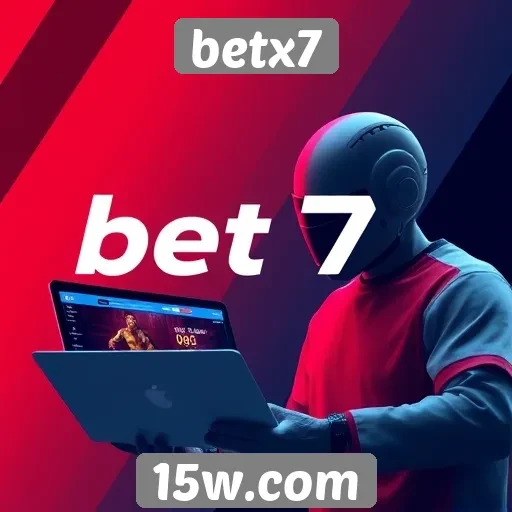 Visão geral das funcionalidades do site BetX7